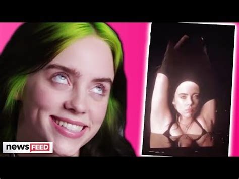 billie eilish boobs on stage|Billie Eilish STRIPS Down To Bra At Concert For Powerful。